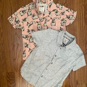 2 SS button down shirts